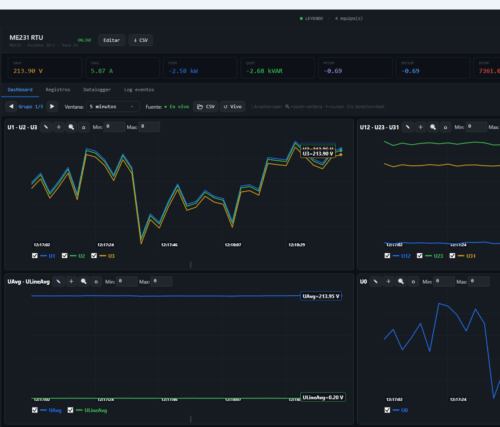 Software de Visualizacion en Tiempo real (multi-Instrumentos)