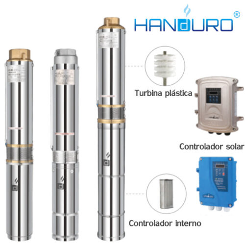 Bombas Solares Sumergibles Handuro: Serie Centrifuga (High Flow)