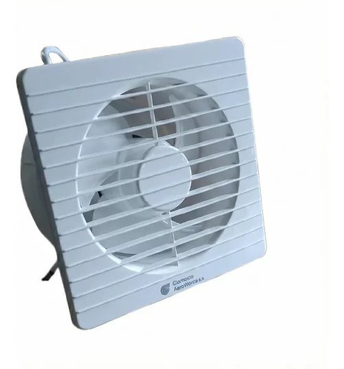 Extractor Aire 6'' Motor Bldc 200m3/h Baño Oficina Vestuario