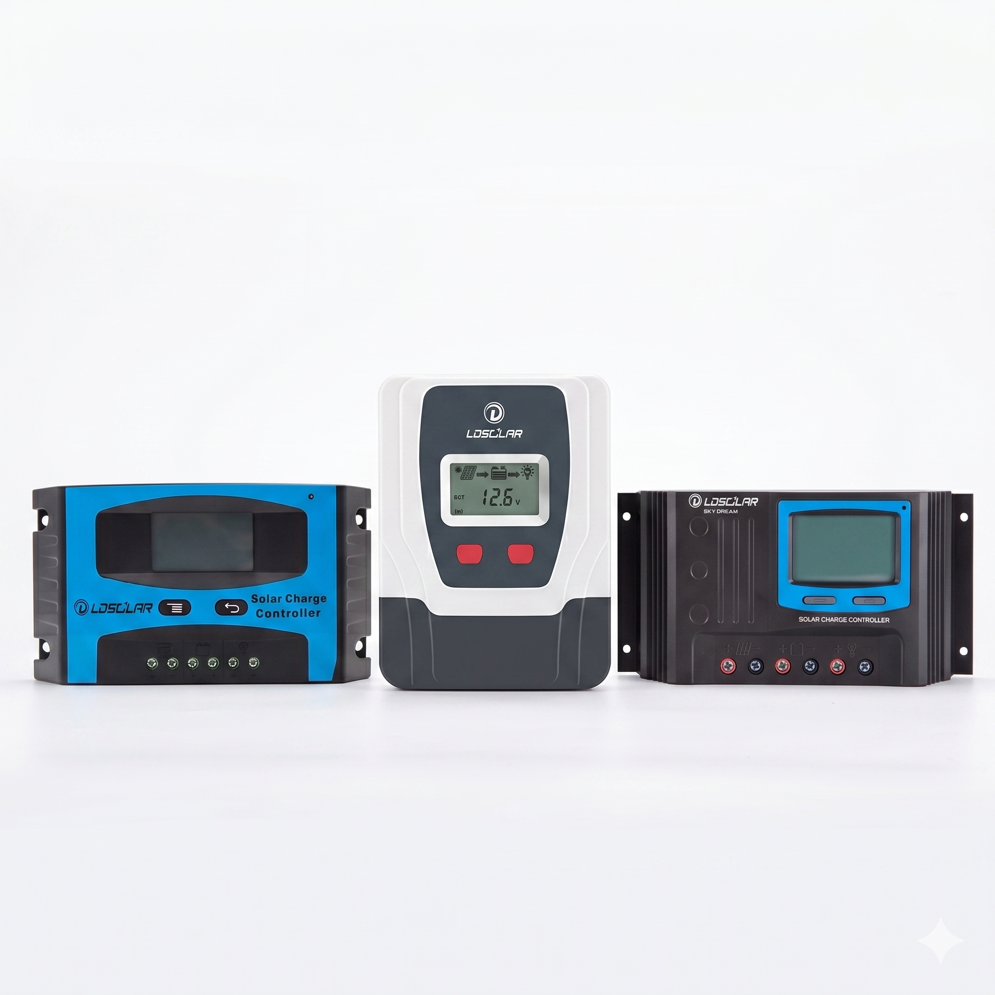 Controladores de Carga Solar PWM LDSOLAR (10A - 20A)
