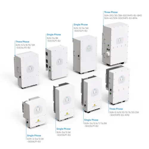 Inversores Híbridos Monofásicos Deye (3.6kW - 10kW)